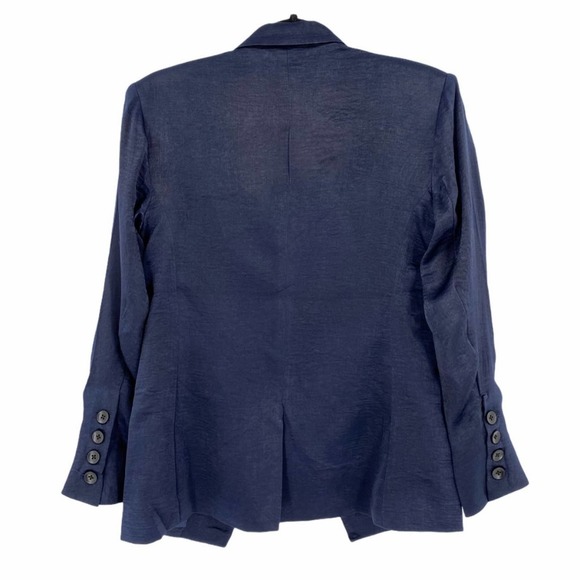 NEW Capulet x Revolve Notch Collar Blue Blazer - Picture 7 of 15